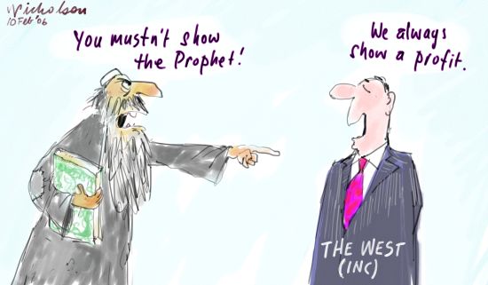 2006-02-11 Muhammed Cartoons The West (inc) 550